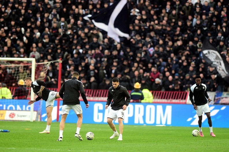PARTIZAN - OFK BEOGRAD Sek za Kostića, crno-beli vode u Humskoj - 1:0