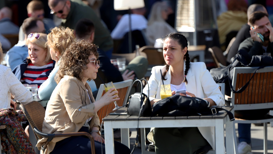 Proleće usred zime u Beogradu