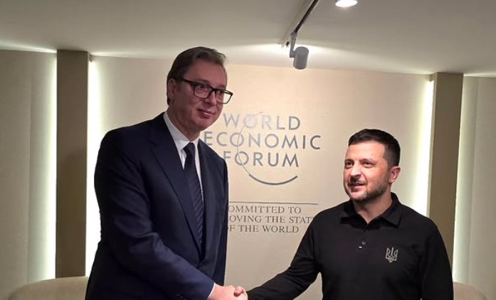 Aleksandar Vučić i Volodimir Zelenski