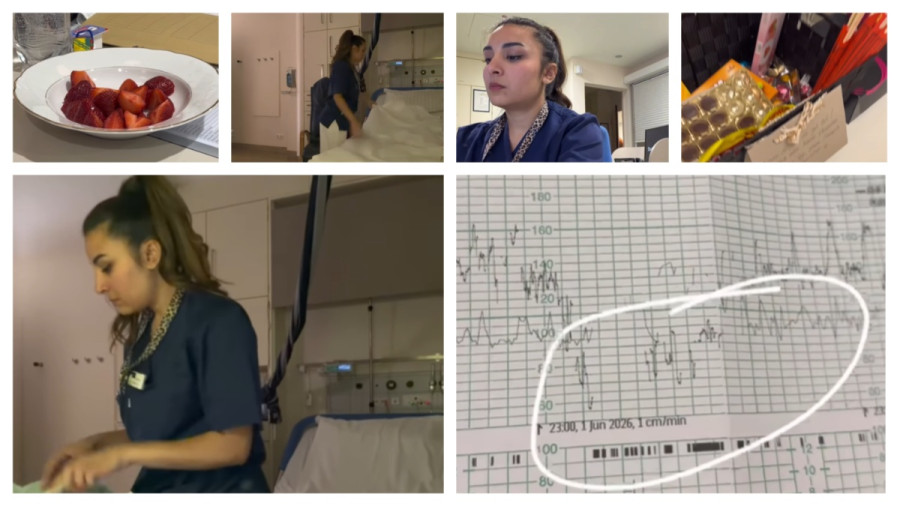 Babica Nada radi u Nemačkoj! Do detalja je snimila noćnu smenu u porodilištu