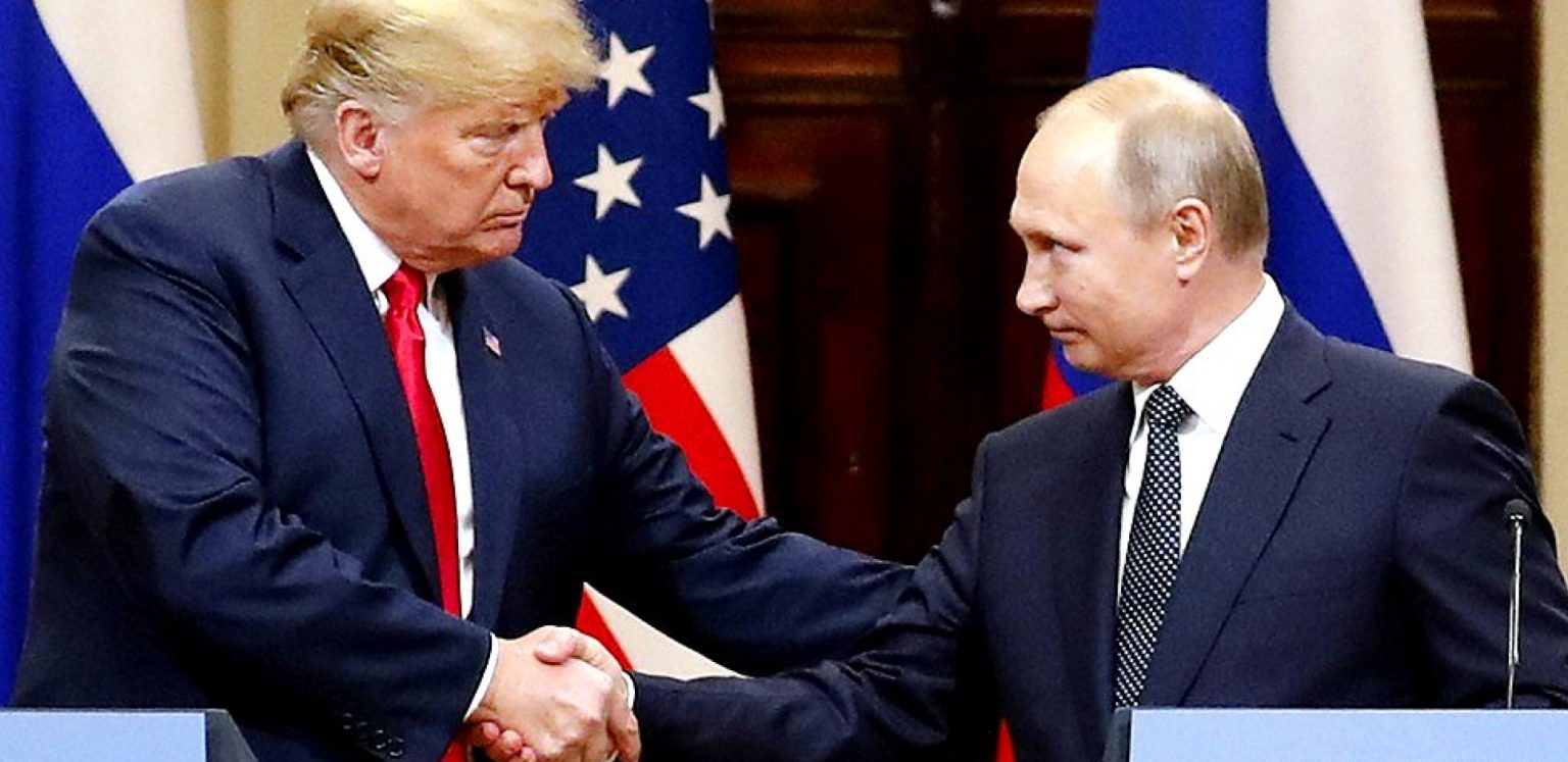 Donald Tramp i Vladimir Putin u Helsinkiju 2018. godine