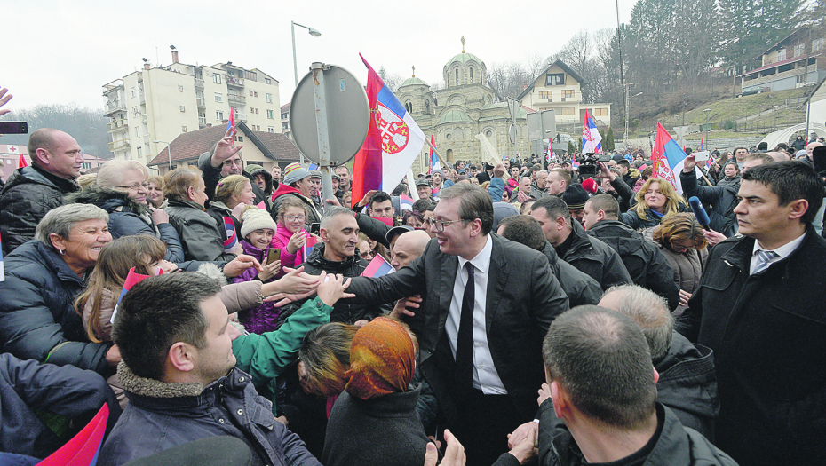 Vučić s narodom