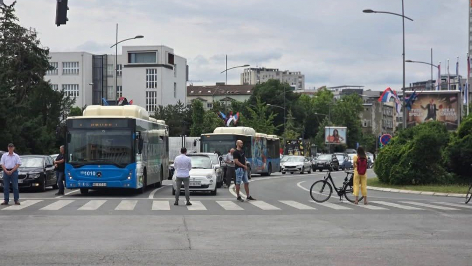 Blokada u Novom Sadu