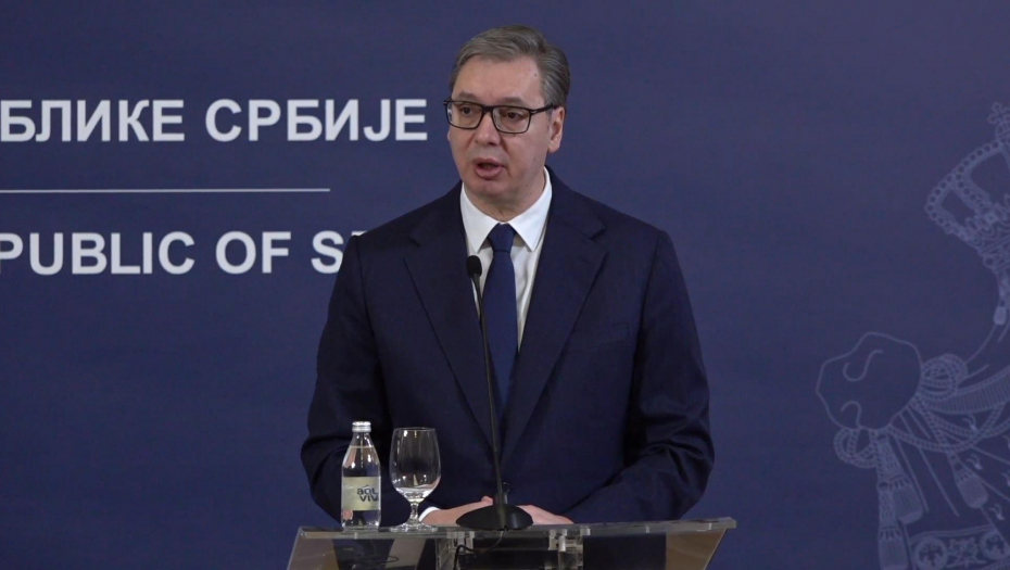Obraćanje predsednika Vučića i Ričarda Verma