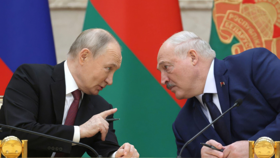 Aleksandar Lukašenko i Vladimir Putin