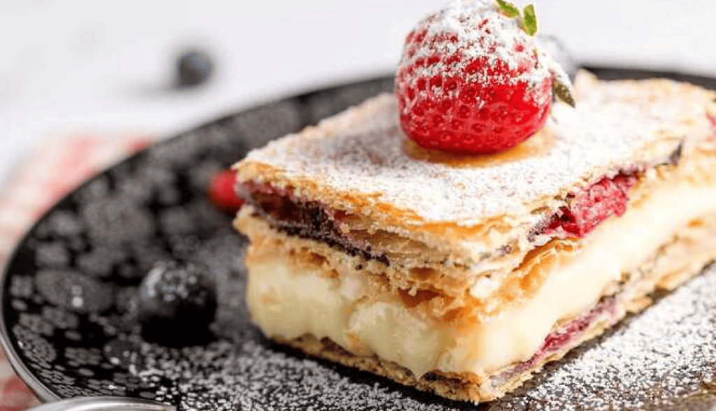 napoleon torta sa višnjama