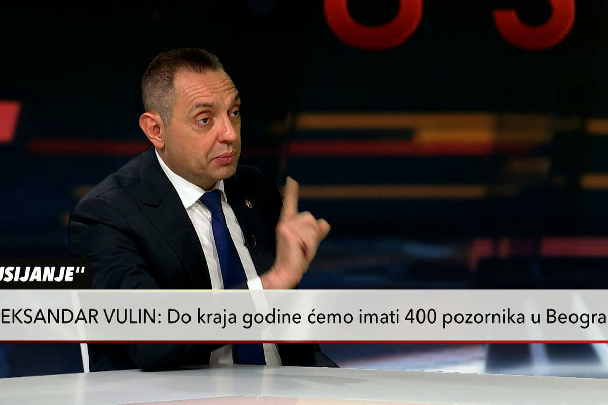 Dok je Vučić predsednik Srbije, a ja ministar unutrašnjih poslova, nema šanse da se marihuana legalizuje