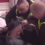 ASMIN DAVI MAJU Uhvatio je za gušu, obezbeđenje ih jedva razdvojilo! (VIDEO)