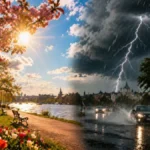 DO 22 STEPENA, A ONDA PREOKRET! Ne sklanjajte kišobrane, evo kakvo nas vreme očekuje