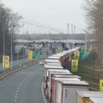 HAOS NA GRANICI SA SRBIJOM Kamioni stoje po 4 sata