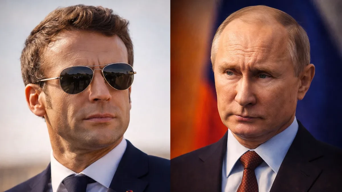 MAKRON GURNUO PRST U OKO PUTINU! Ovo neće proći bez odgovora iz Kremlja (FOTO)