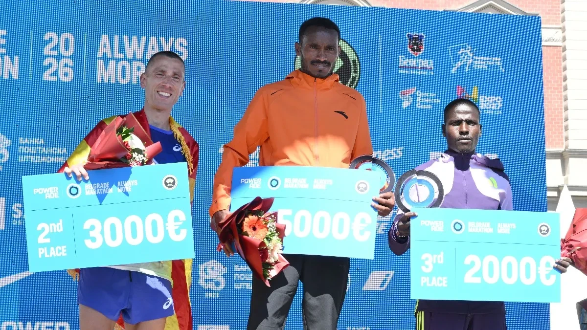 "OVDE SAM KAO KOD KUĆE" Dario Ivanovski - najveća zvezda i senzacija Beogradskog maratona