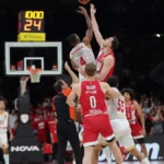 Olimpijakos zgromio Monako na startu četvrtfinala plej-ofa Evrolige, dabl-dabl Milutinova