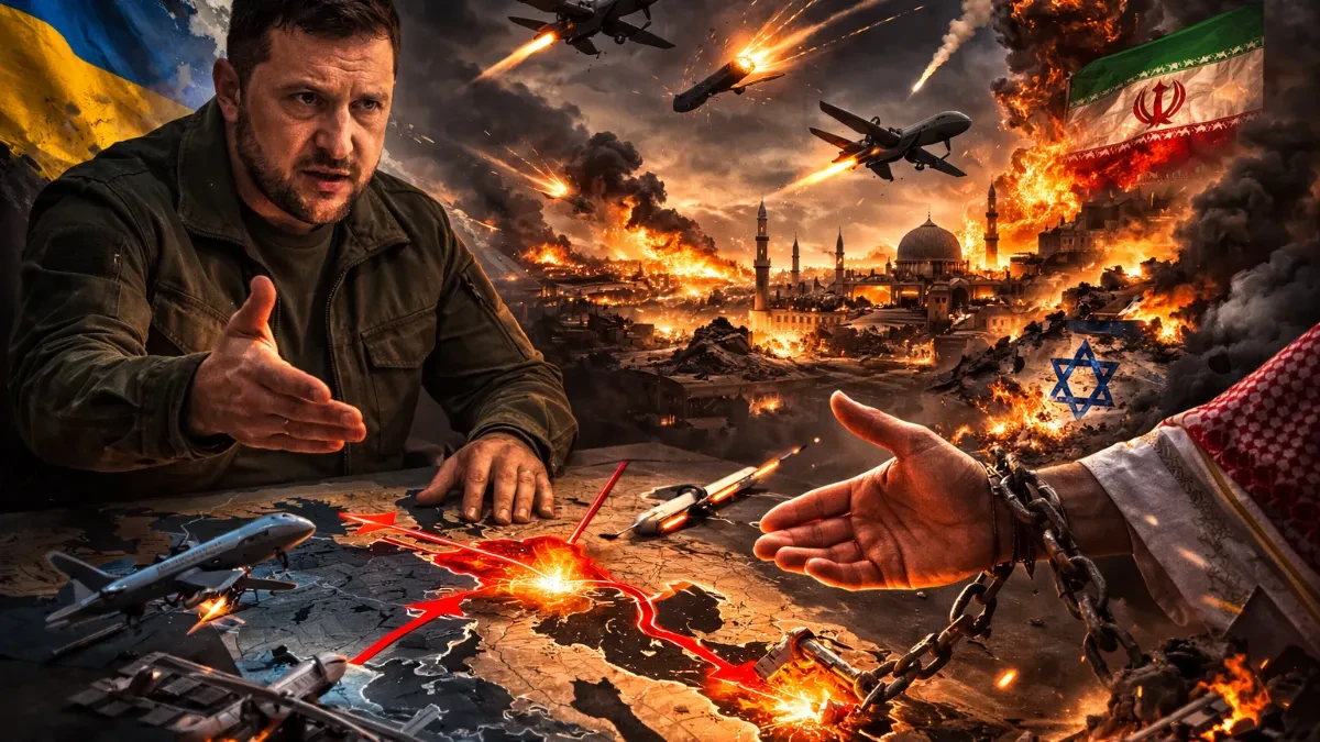 UKRAJINA NAPALA IZRAEL! Zelenski se javno obratio