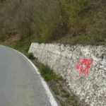 UŽAS! UČK grafiti na putu za Gazivode!