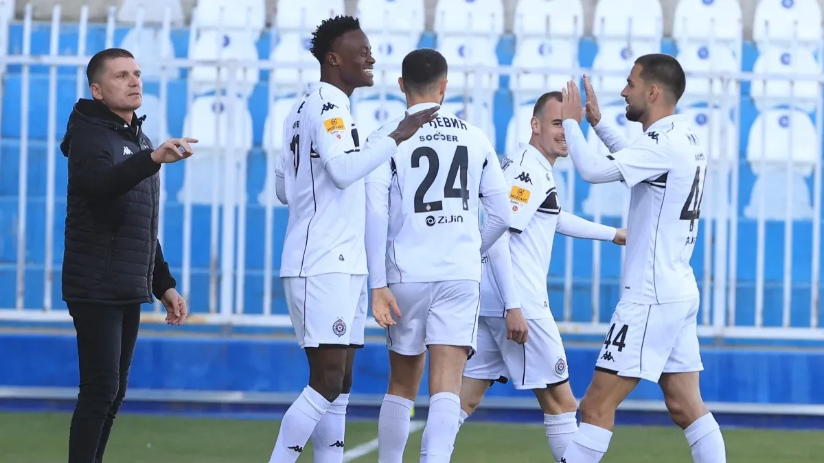 PARTIZAN - ŽELEZNIČAR Crno-beli stigli do izjednačenja - 1:1