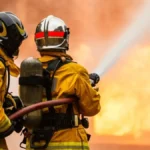 Veliki požar u Batajnici: Povređene četiri osobe, među njima i vatrogasac, poznato šta se zapalilo