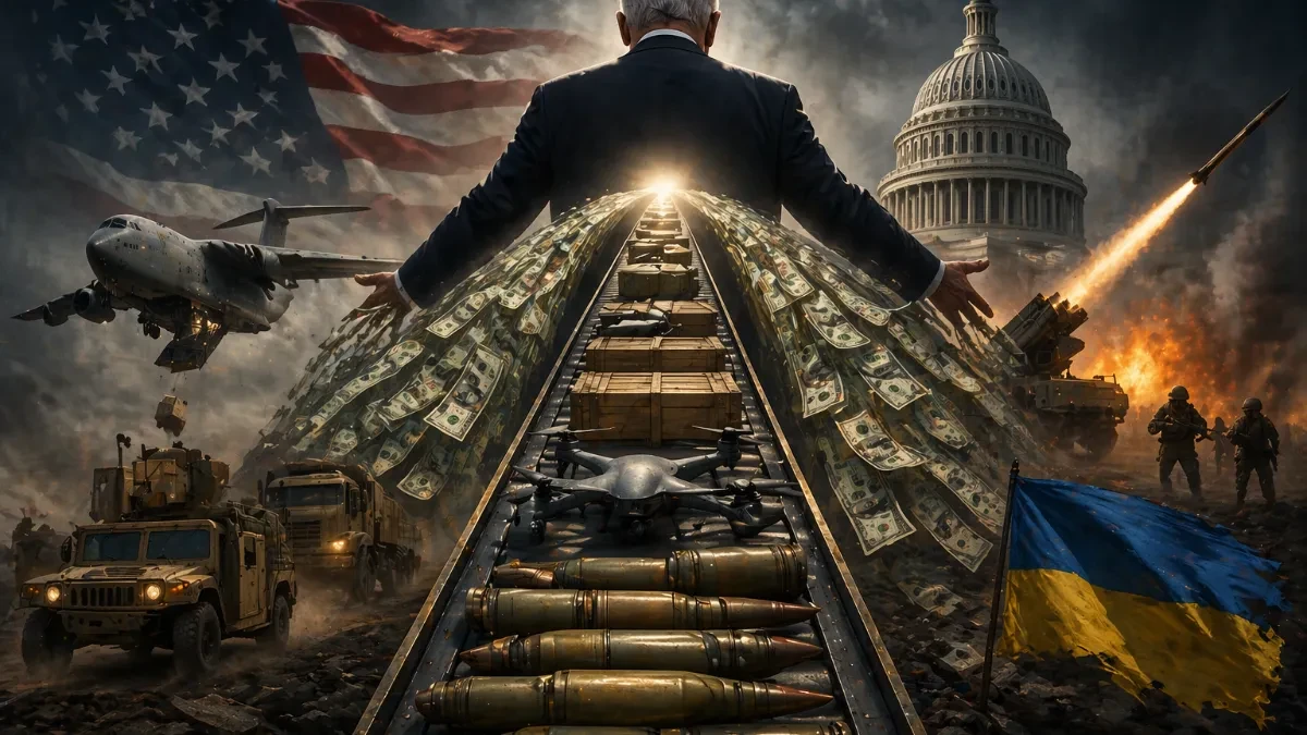 „KO ZAISTA VUČE OKIDAČ?!“ Milijarde iz Vašingtona direktno na front – šok odluka!