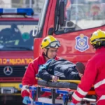 Drama kod Crepaje: Autobus počeo da dimi u vožnji, pa se zapalio, putnici se jedva evakuisali