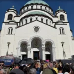 Glumica koja se udala za 32 godine starijeg se poklonila Pojasu Presvete Bogorodice: Objavila fotografije iz Hrama Svetog Save