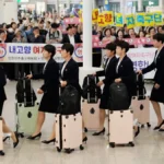 Istorijski događaj: Doček u Seulu za reprezentaciju Severne Koreje