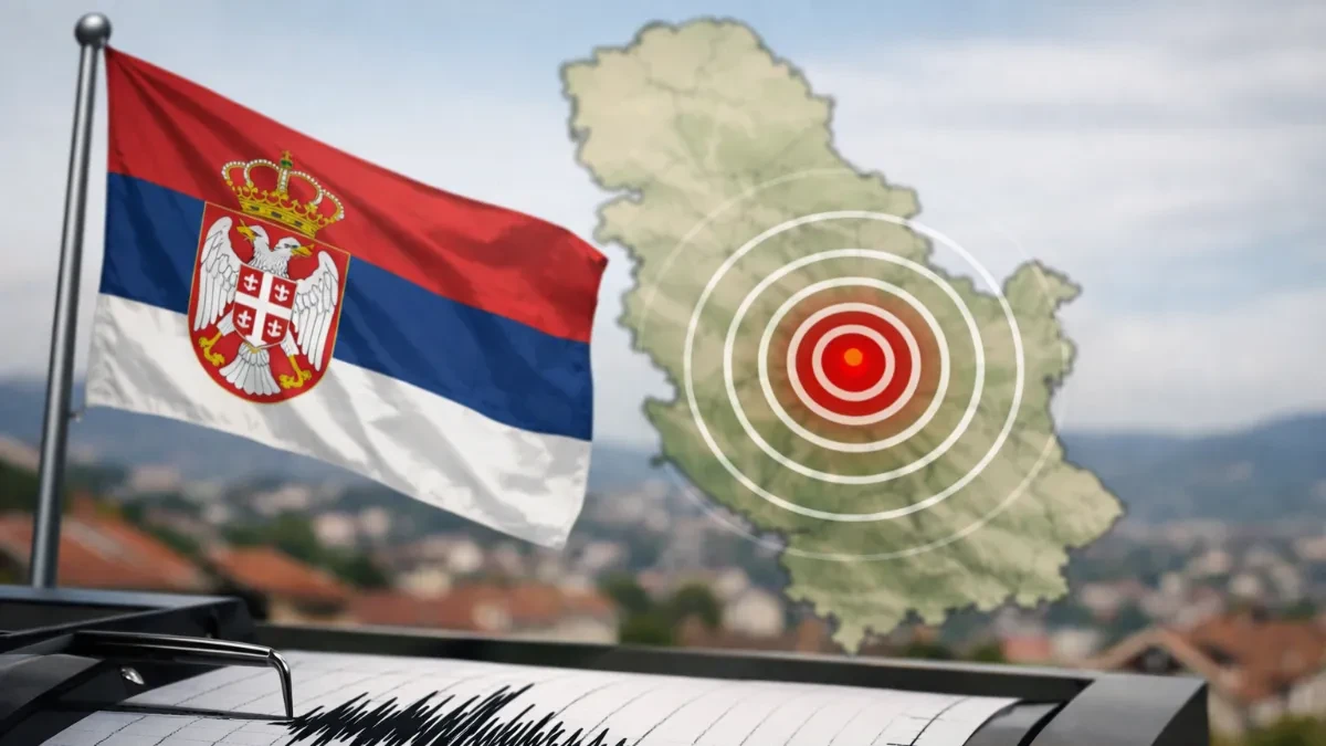 Jak zemljotres pogodio Srbiju! Evo gde je bio epicentar: