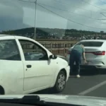 Lančani sudar na Pančevačkom mostu: Naređali se automobili, prve fotografije (FOTO)