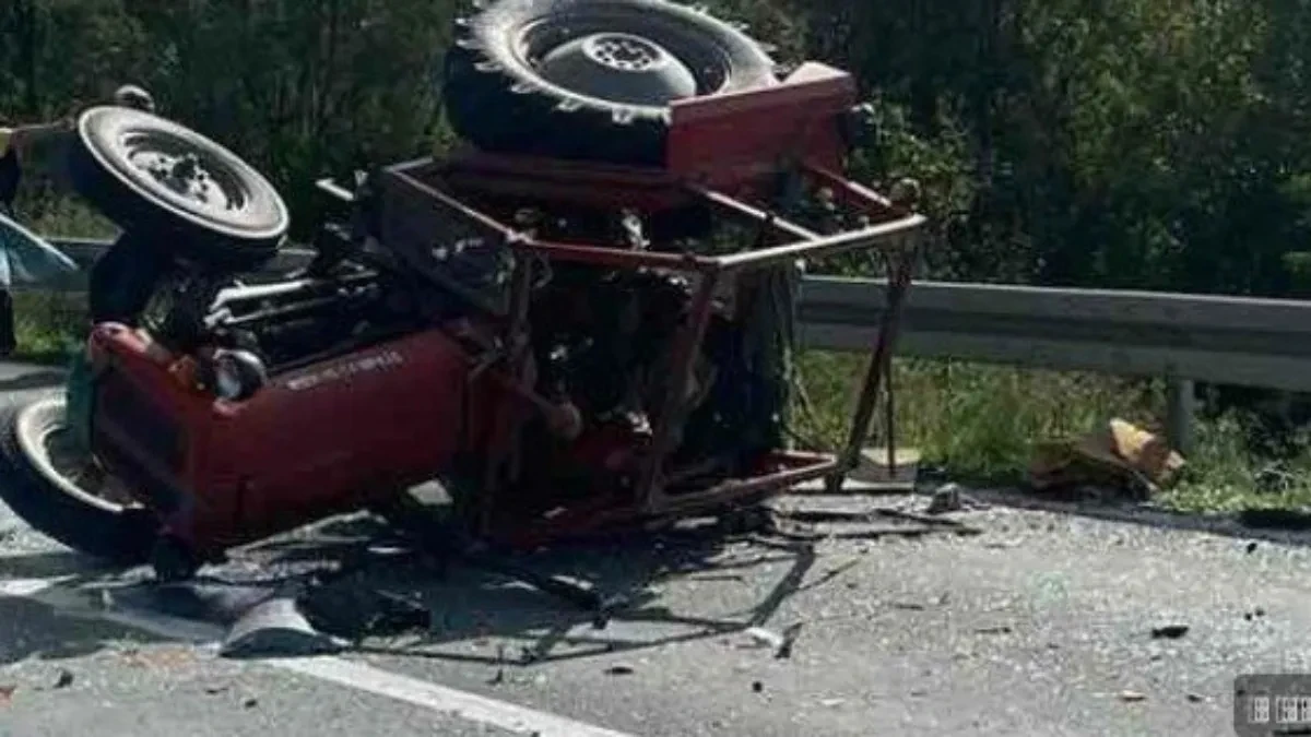Prevrnuo se motokultivator, ima i poginulih! Sve vrvi od policije i Hitne pomoći
