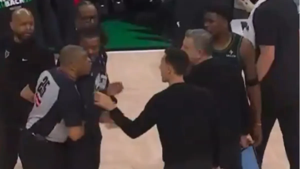 Skandal u NBA: Sudija hteo da bije trenera, nastao potpuni haos (VIDEO)