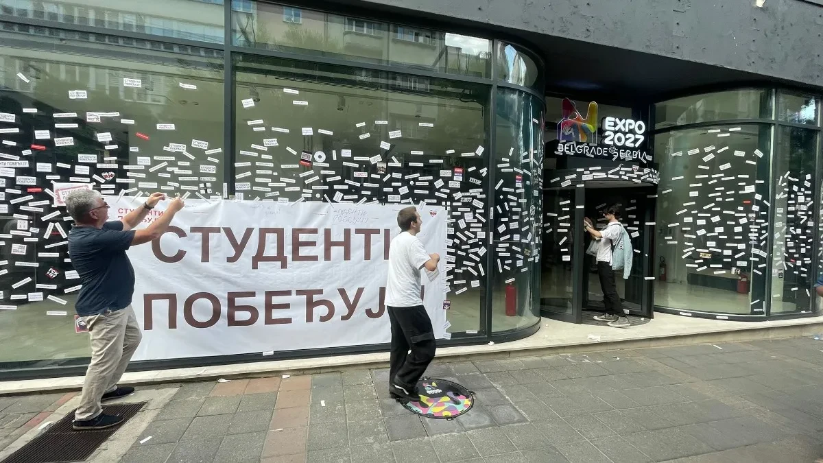 Štetočine! Gde god prođu, nešto unište: Na meti blokadera sada i EXPO 2027