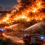 Troje mrtvih u požaru u Lionu: Sumnja se da je vatra podmetnuta