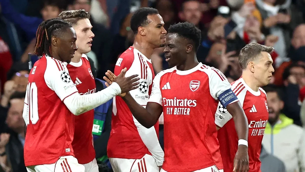 Arsenal - Atletiko Madrid: Erupcija oduševljenja u Londonu, Saka je strelac! - 1:0