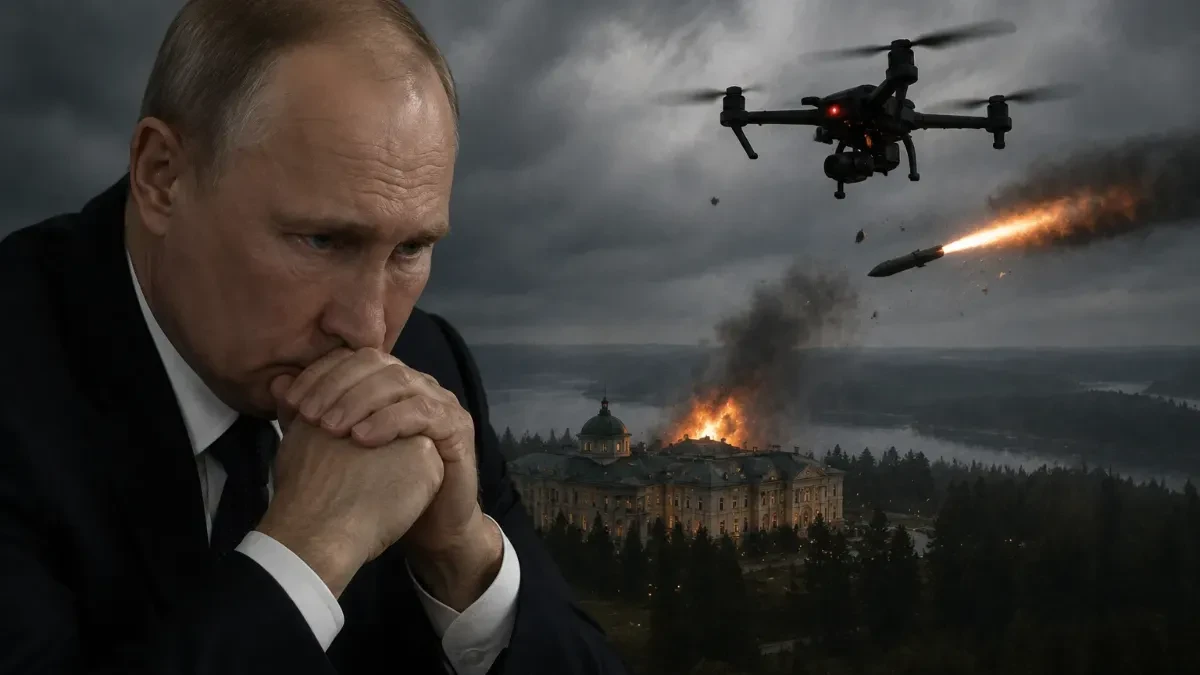 Bolne vesti za Putina! Vatra guta sve objekte, ukrajinski dron pogodio najvažnije rusko postrojenje