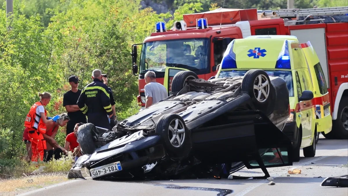 Četvoro poginulo u stravičnoj saobraćajnoj nesreći: Detalji horora na obilaznici kod Virovitice