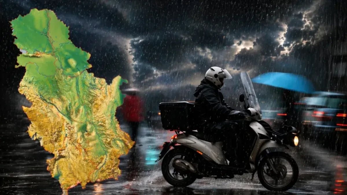 Opasna oluja sve bliža Srbiji! Upaljen meteoalarm, stiže jako nevreme!