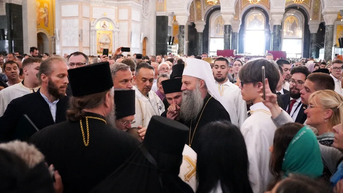 Patrijarh Porfirije: Časni Pojas napušta Beograd, ali blagoslov koji nam je doneo ostaje