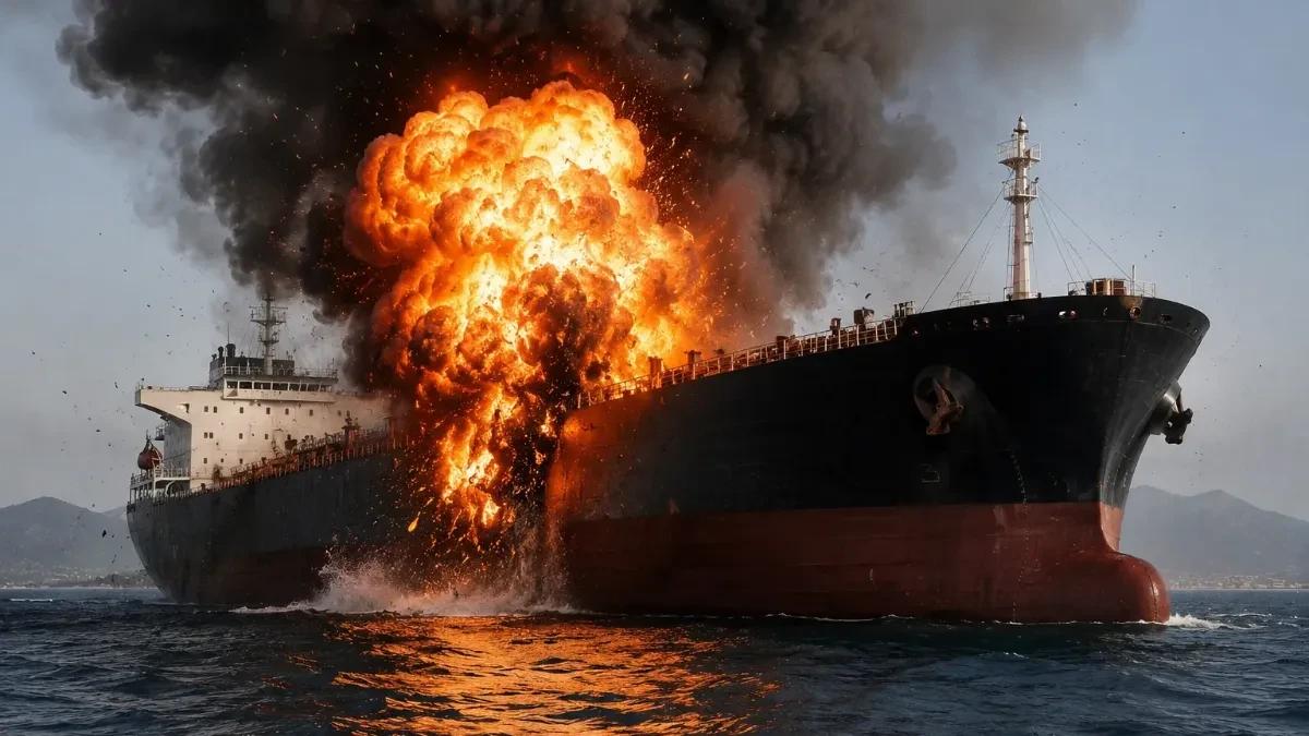 "Pogodili smo ruski tanker!" Gori u Crnom moru, oglasila se Vojska Ukrajine