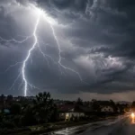 Požar od udara groma uništio stotine kvadrata useva! Stravično nevreme na severu Vojvodine!