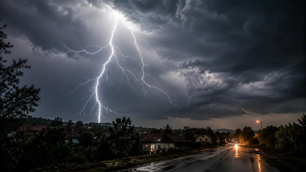 Požar od udara groma uništio stotine kvadrata useva! Stravično nevreme na severu Vojvodine!