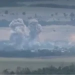 Rusi grunuli bombe od pola tone: Ukrajinski položaji lete u vazduh, objavljen snimak