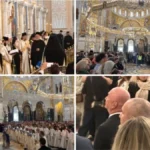 Svetinja izneta iz Hrama Svetog Save: Patrijarh Porfirije izneo Časni pojas Presvete Bogorodice koji vraća se na Svetu Goru (FOTO/VIDEO)