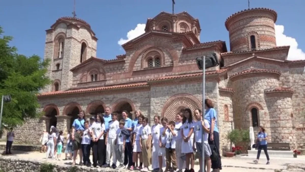 U Ohridu započeo Dečji pravoslavni kamp koji je okupio decu sa KiM, centralne Srbije i regiona