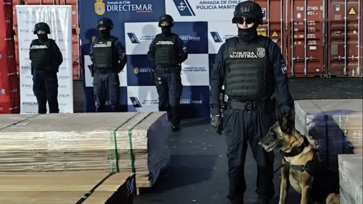 U daskama krili kokain vredan više od osam milijardi evra! Istorijska zaplena droge u Čileu, novi snimci akcije (FOTO+VIDEO)