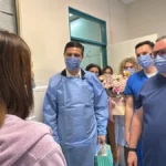 Vasilija, Vera i Vida donele radost jugu Srbije: Pavlović i Lazarević obišli trojke i poručili - novo porodilište je prioritet!