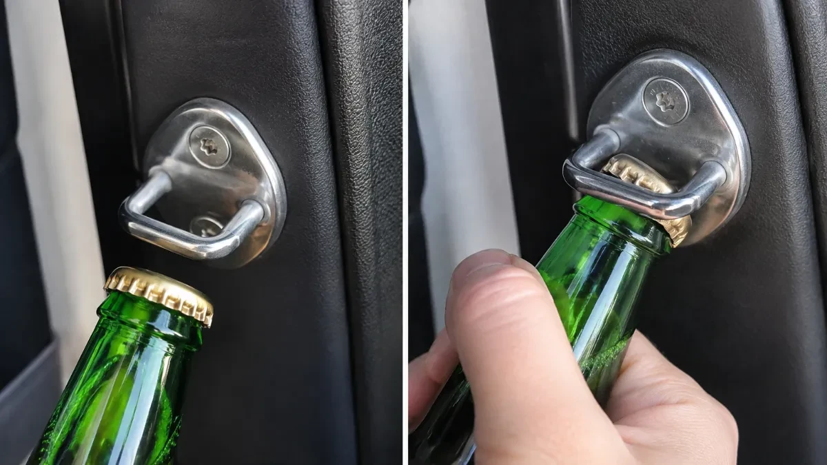 Vozači u šoku: Godinama sedite pored ovog dela automobila, a nemate pojma da otvara flaše za sekund