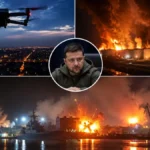 Zelenski objavio snimke udara duboko u Rusiji: Dronovi stigli do Sankt Peterburga, poslao oštru poruku Kremlju