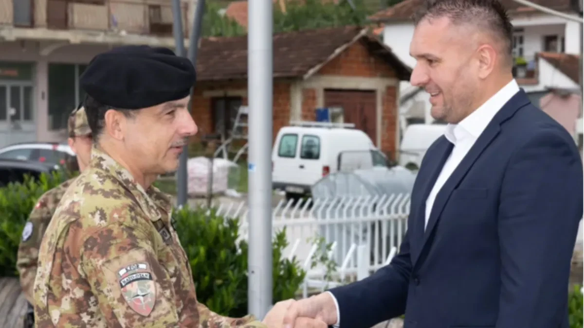 Gradonačelnik Zubinog Potoka preneo zabrinutost komandantu KFOR-a: Gazivode su suštinski deo našeg života i opstanka