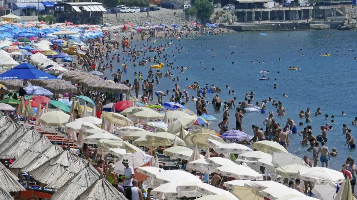 Panika na crnogorskoj plaži! Neobično morsko stvorenje prestravilo kupače: