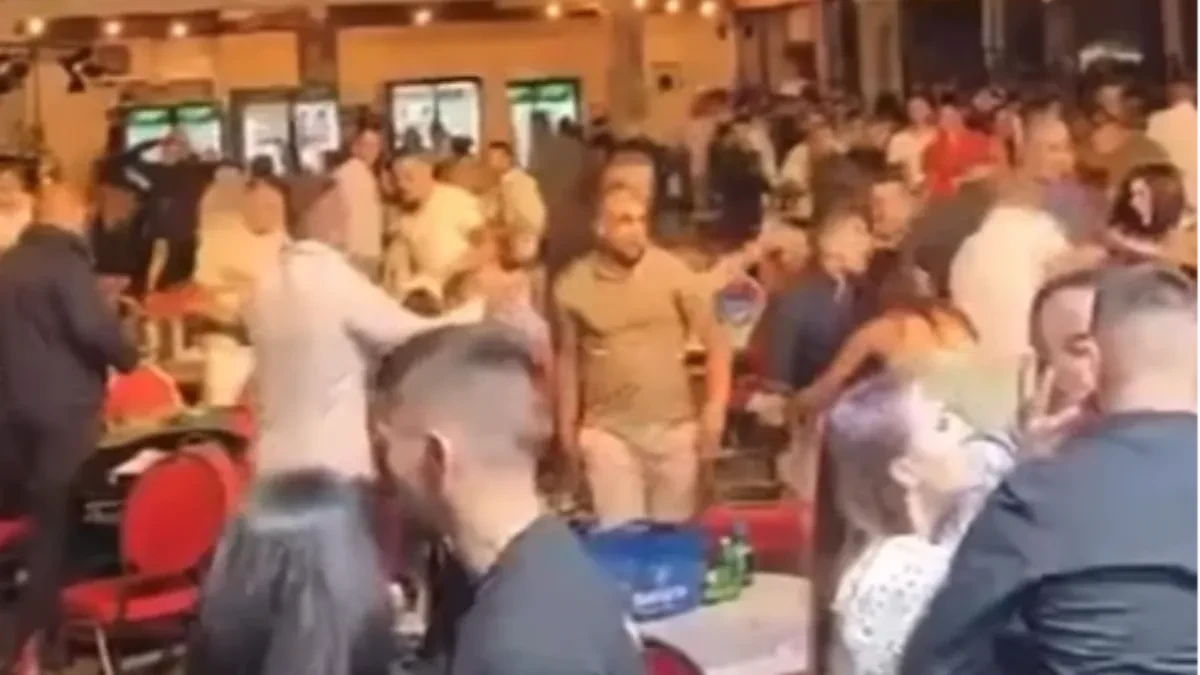 Pojavio se snimak masovne tuče nakon koncerta Ace Lukasa: Letele flaše, povređen policajac (VIDEO)