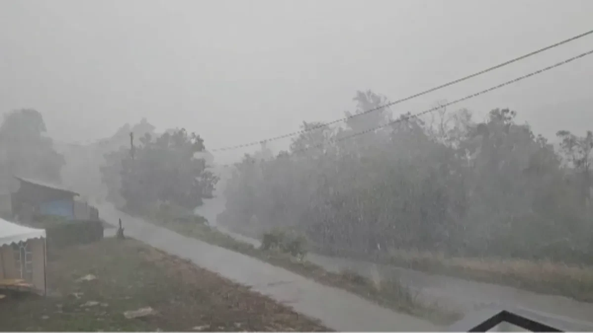 Potop u ovom delu Srbije: Kiša i grad tukli bez prestanka, ne vidi se prst pred okom (VIDEO)